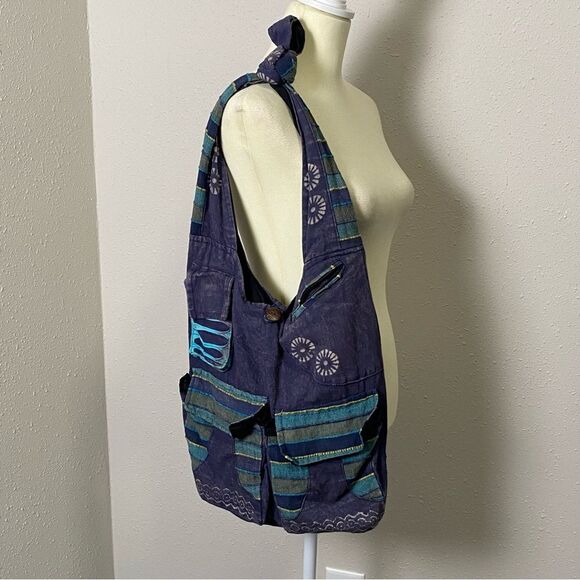 Flying High 100% Cotton Boho Hippie Summer School Bag - Picture 14 of 16